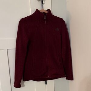 The North Face Women's Dark Red Sweater Fleece